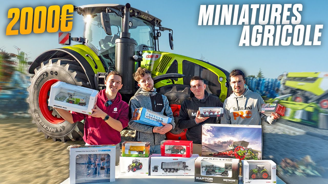 2000&euro; DE MINATURES AGRICOLE CACH&Eacute;S CHEZ MARC ET CLAAS !