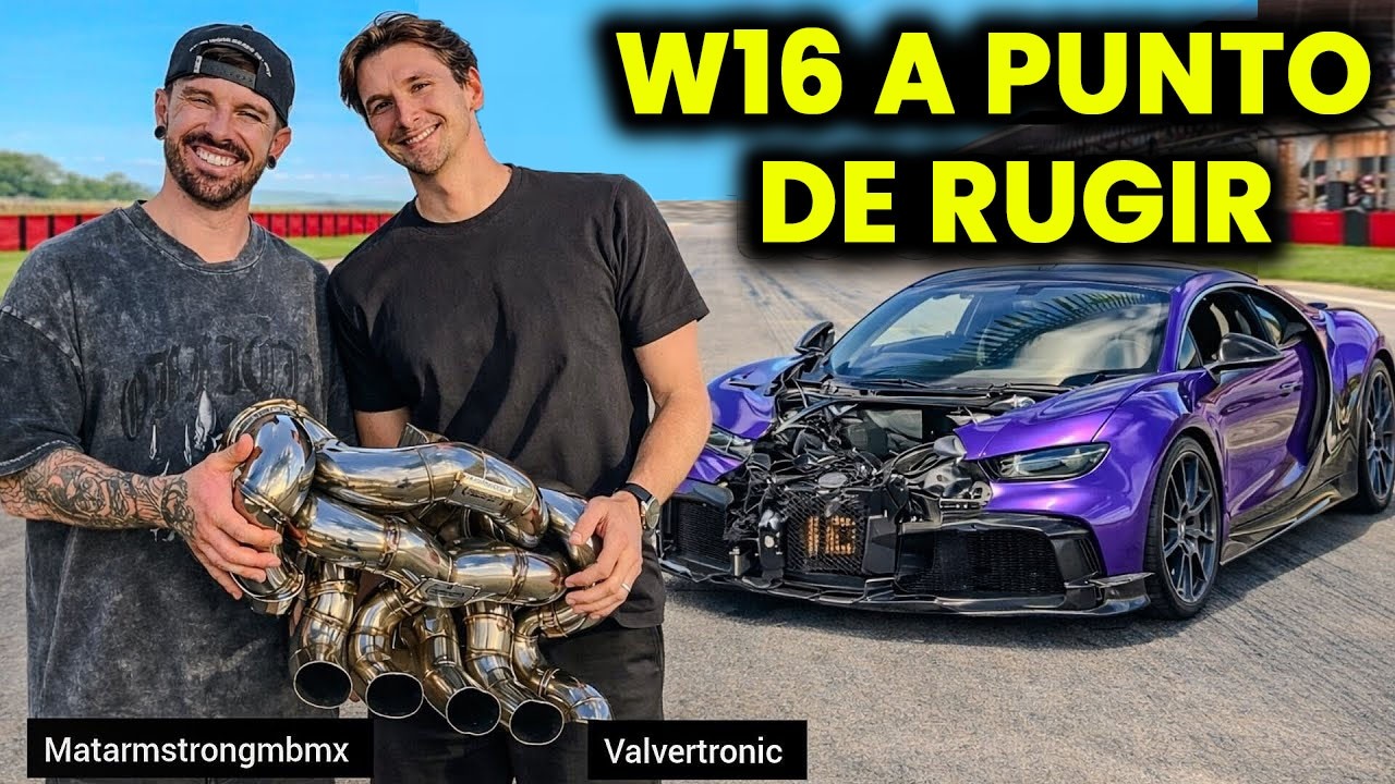 El Mat Armstrong De Bugati Recibe Un Escape Personalizado Valvetronic Designs Mostró Su Construcción