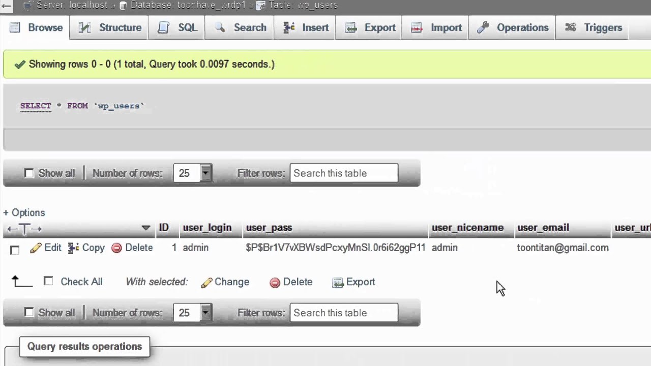 Regain Access To Your WordPress by Hacking Your Database
