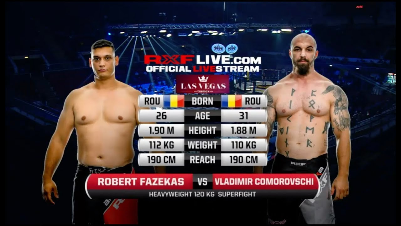 RXF: Vlademir Comorovschi  vs Robert Fazekas