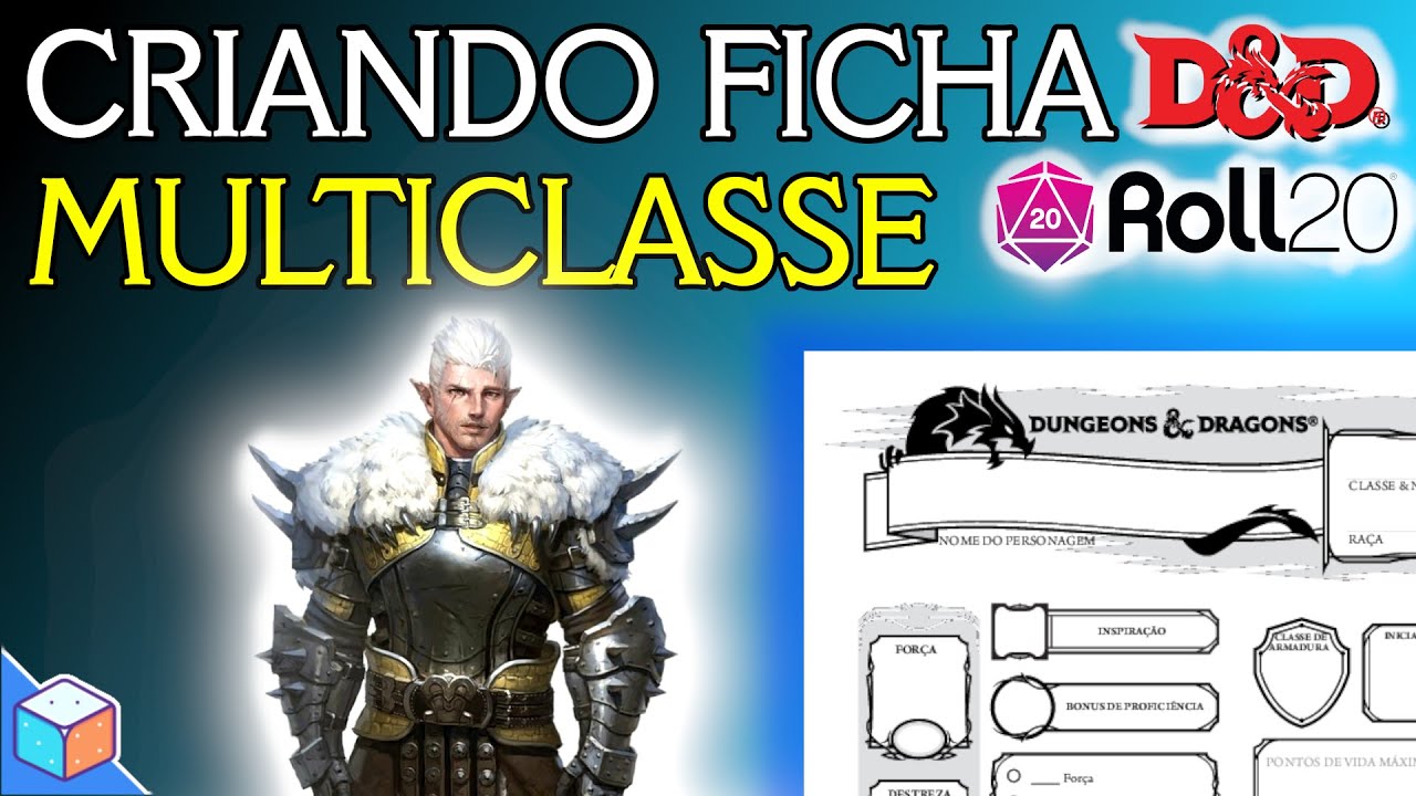 Criando Ficha MULTICLASSE Conjuradora - Parte 2 - D&D 5e no Roll20