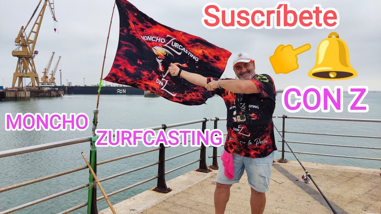 #SURFCASTING EN CADIZ FRENTE ASTILLEROS(ZONA BOMBEROS)JUNTO AL PUENTE DE LA PEPA CON MANOLO EL CAÑA#