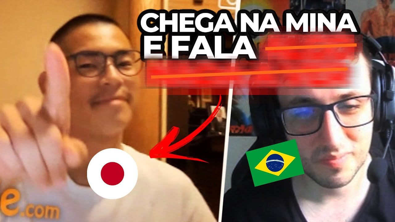 Japonês no Omegle ensina COMO CHEGAR nas japonesas