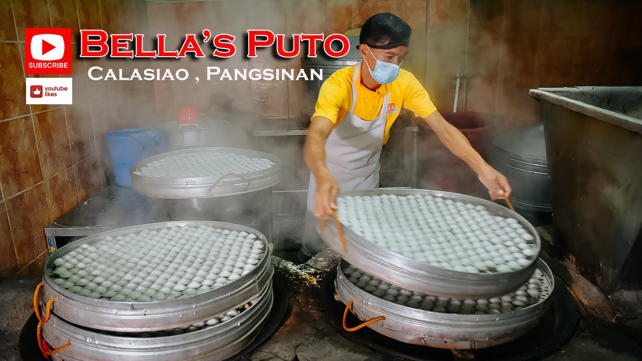 How to make steamed rice cakes by Bella's Puto, the best puto in Calasiao , Pangasinan