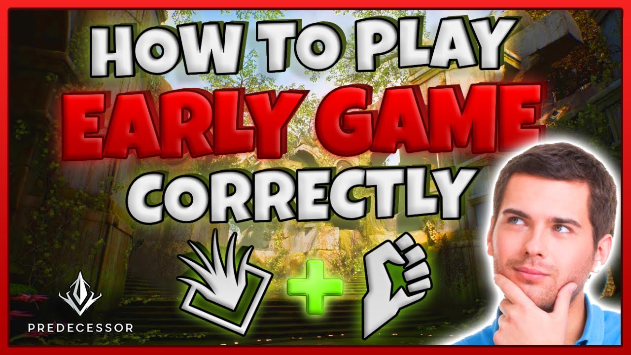 HOW To CORRECTLY Play the EARLY-GAME in PREDECESSOR! | Offlane & Jungle Edition