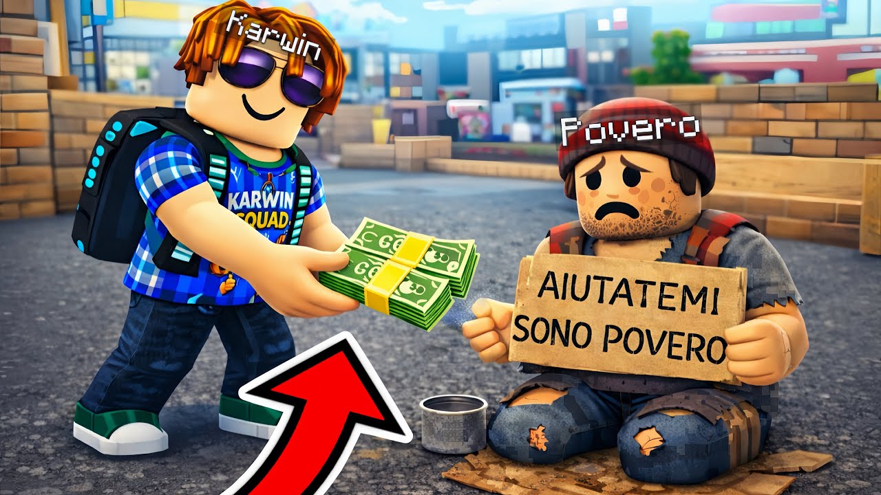 AIUTO UN POVERO SU ROBLOX BROOKHAVEN!