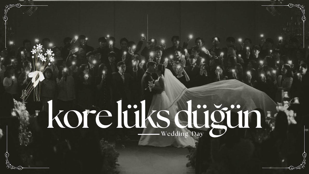 Güney Kore’de Düğün, en iyi arkadaşının düğünü | Korean Wedding