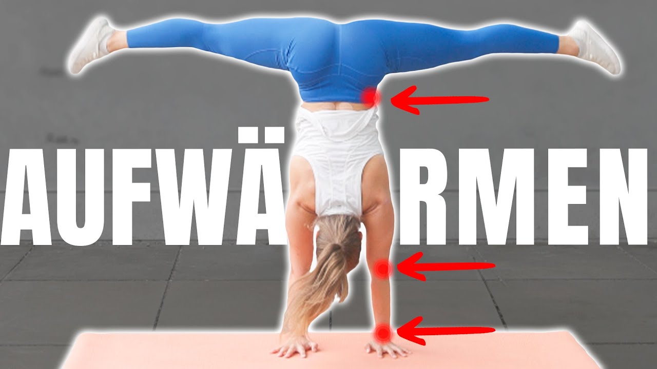 RICHTIG Aufwärmen für dein HANDSTAND Training | TOP 5 Übungen