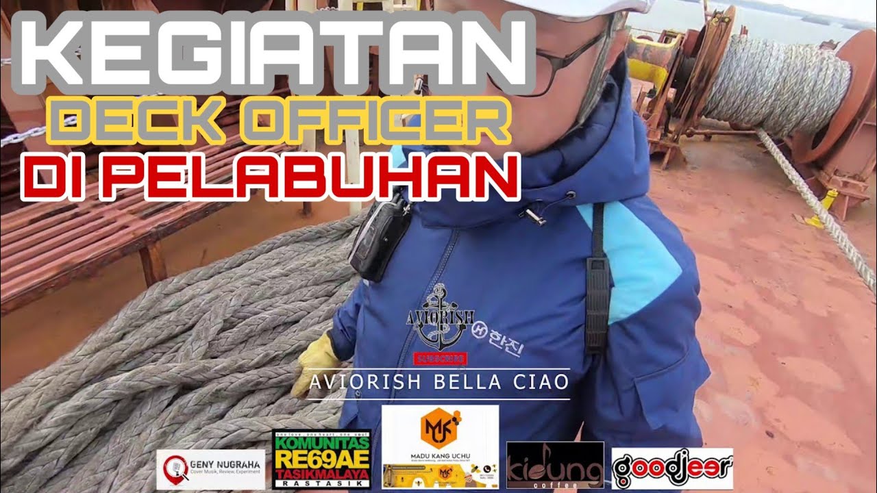 Deck officer di pelabuhan, ini kegiatannya dari cek muatan hingga cek palka