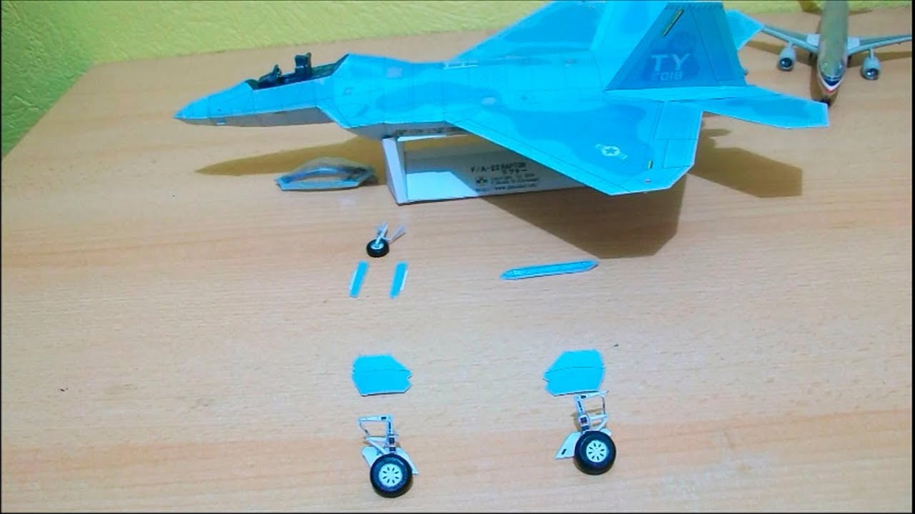 F 22 Raptor Papercraft