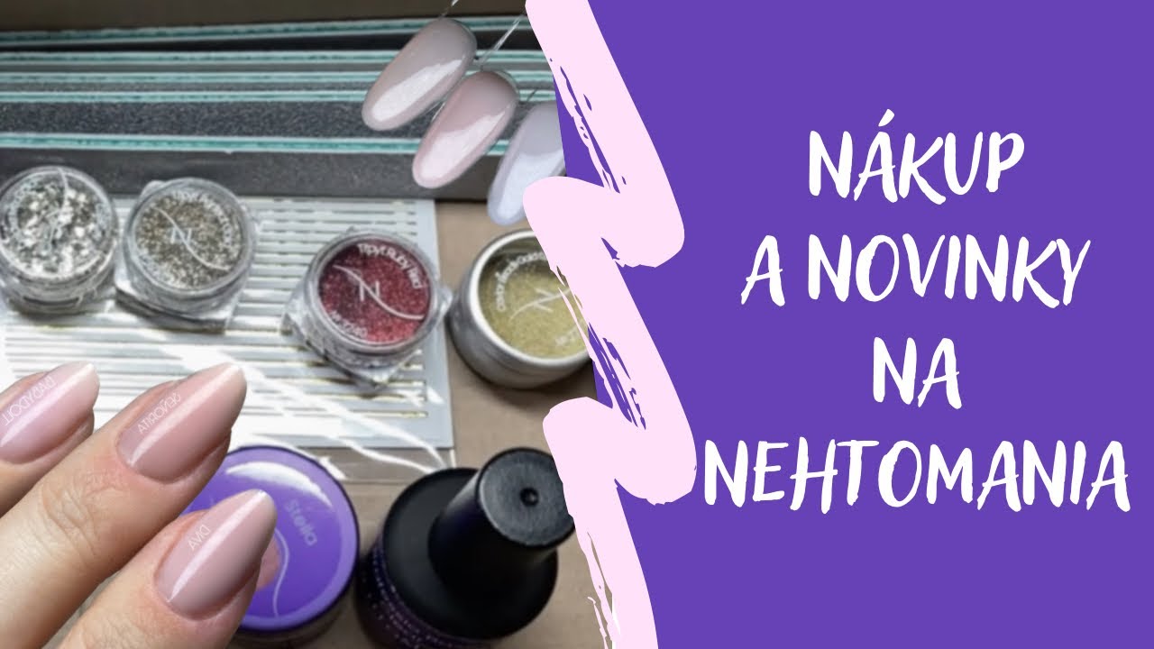 Nákup na Nehtomania - doplnění zásob + nové báze a barva, vzorníčky 💅🏻 | Kate nehty