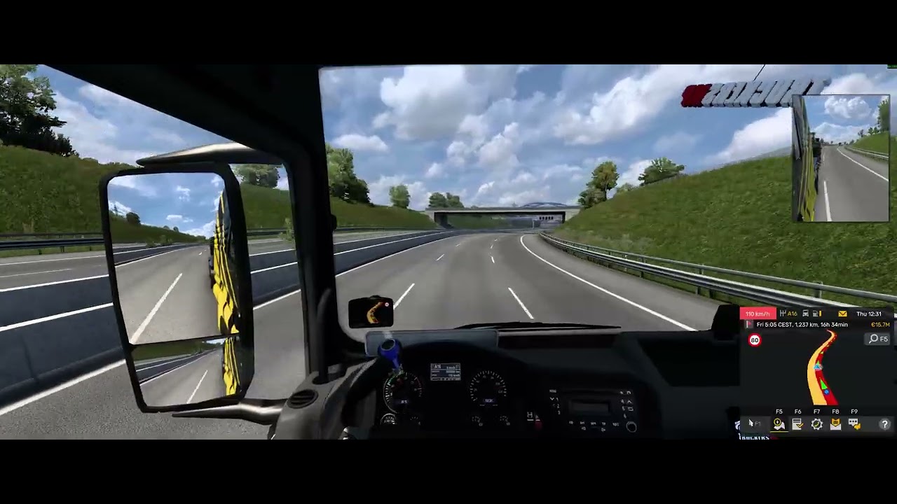 Euro Truck Simulator 2 TMP Munich - Manchester