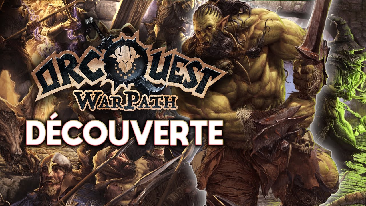 ORCQUEST : DÉCOUVERTE | JEU DE PLATEAU (FR)