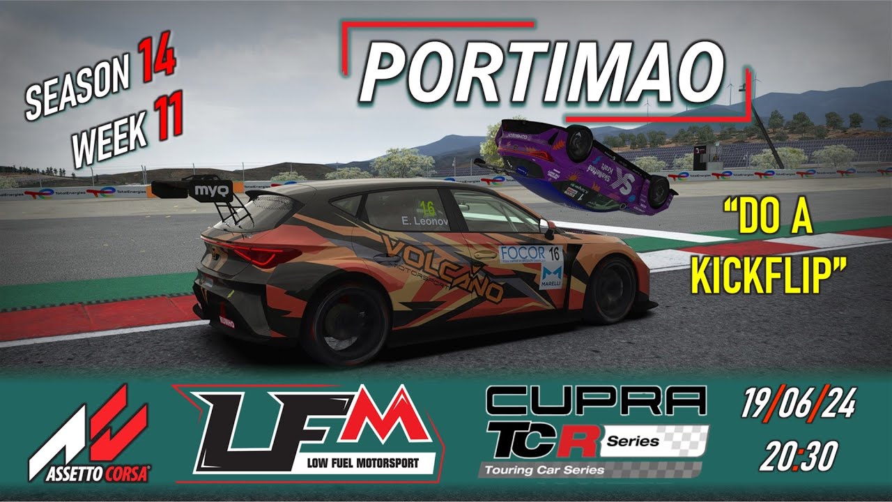 Assetto Corsa LFM | Cupra TCR Cup | Portimao | 19.06.24 - 20:30