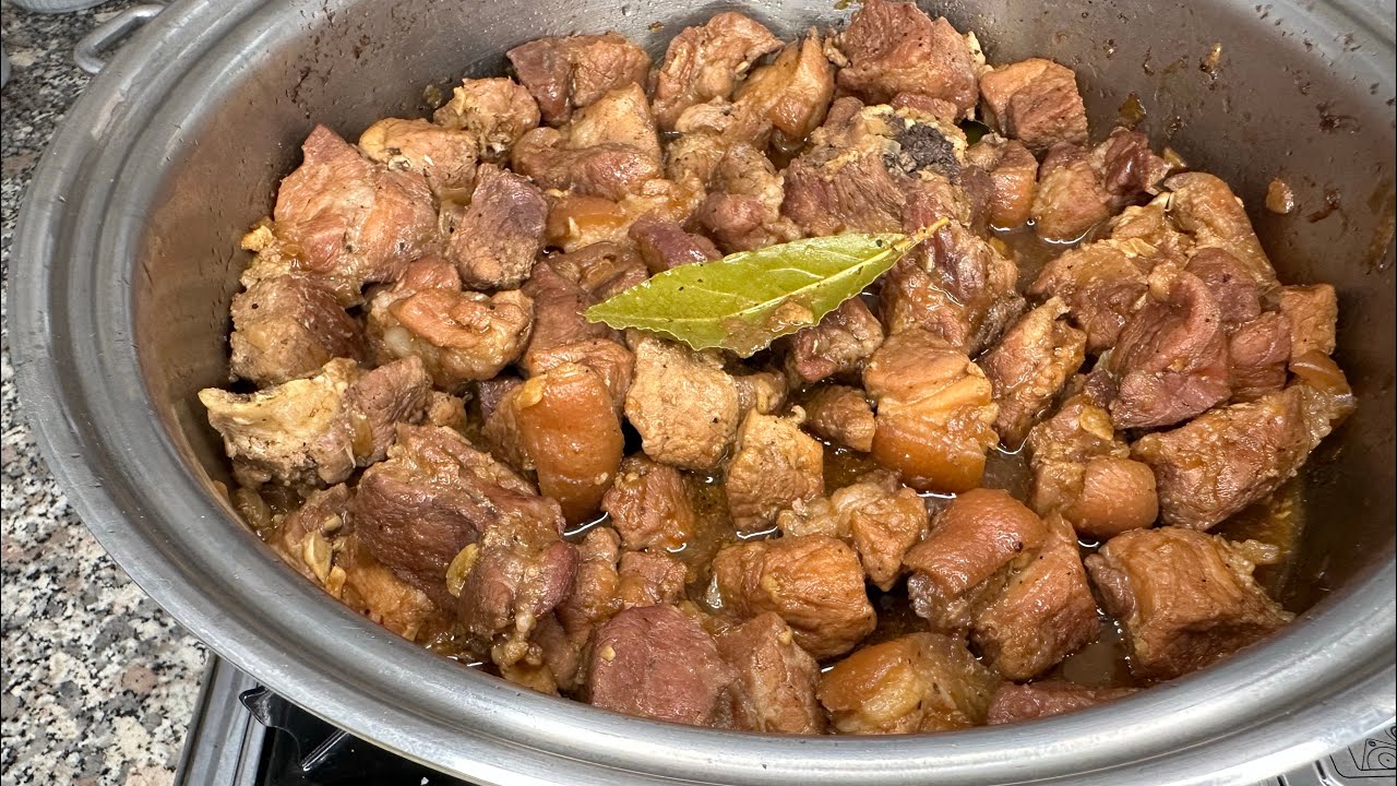Quick & Easy Pork Adobo in Saladmaster!