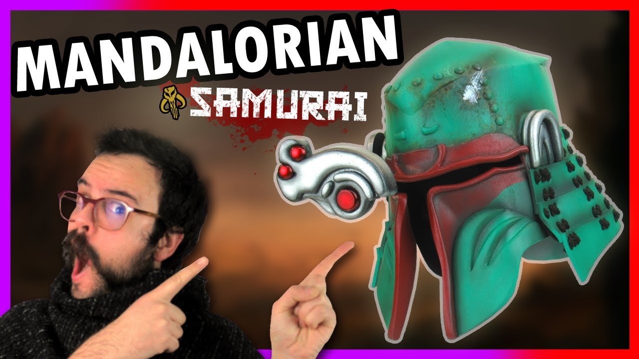 Casco de ★STAR WARS★ tutorial 𝗚𝗢𝗠𝗔 𝗘𝗩𝗔 🛸 Armadura MANDALORIAN ► [Boba Fett] cosplay
