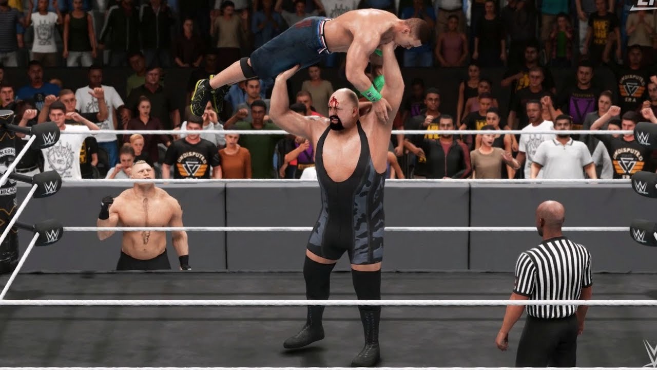 WWE 2K19 - Big Show vs John Cena - Gameplay (PC HD) [1080p60FPS]