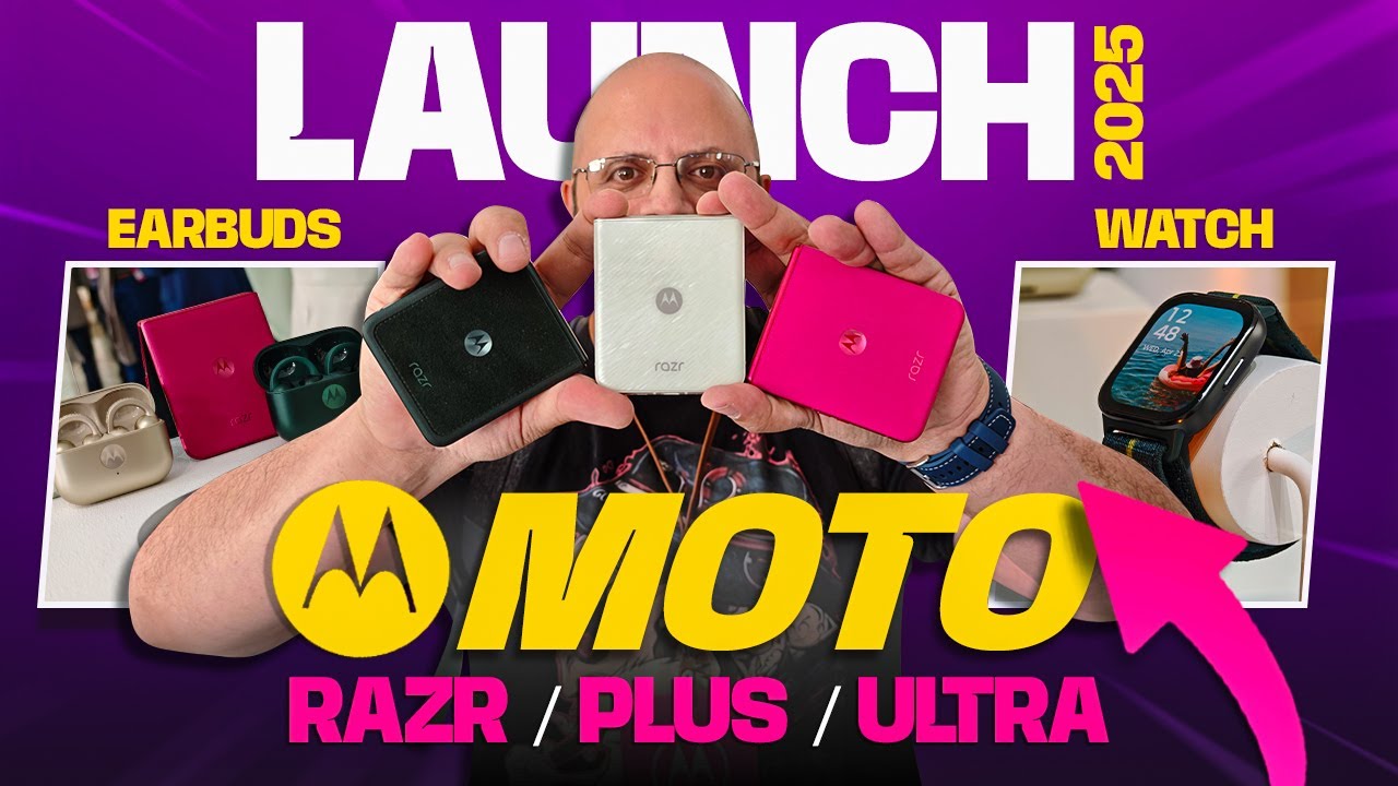 Motorola выпустила сразу ТРИ телефона Razr для 2025 года &mdash; Motorola Razr Ultra 2025