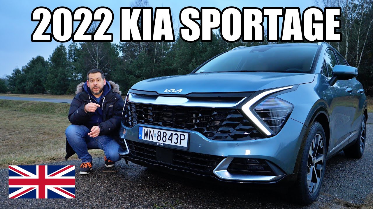 2022 KIA Sportage AWD MHEV (ENG) — тест-драйв и обзор
