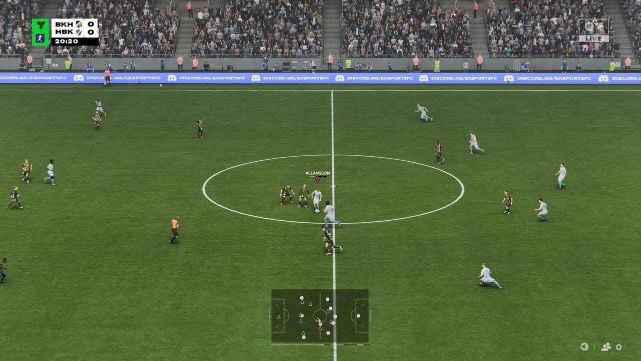 Game 13: BK Häcken v HBK (Svenska Cupen)
