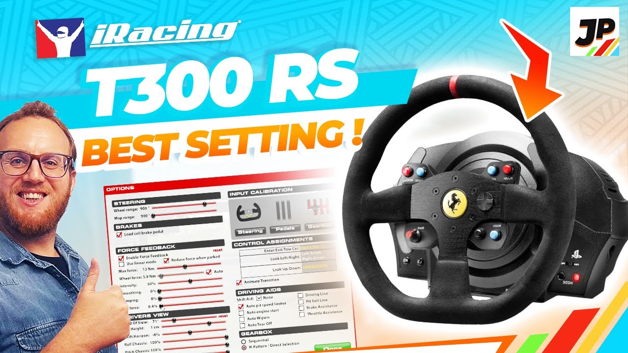 BIEN! Régler son volant T300 sur iRacing! // Best setting T300 to iRacing !