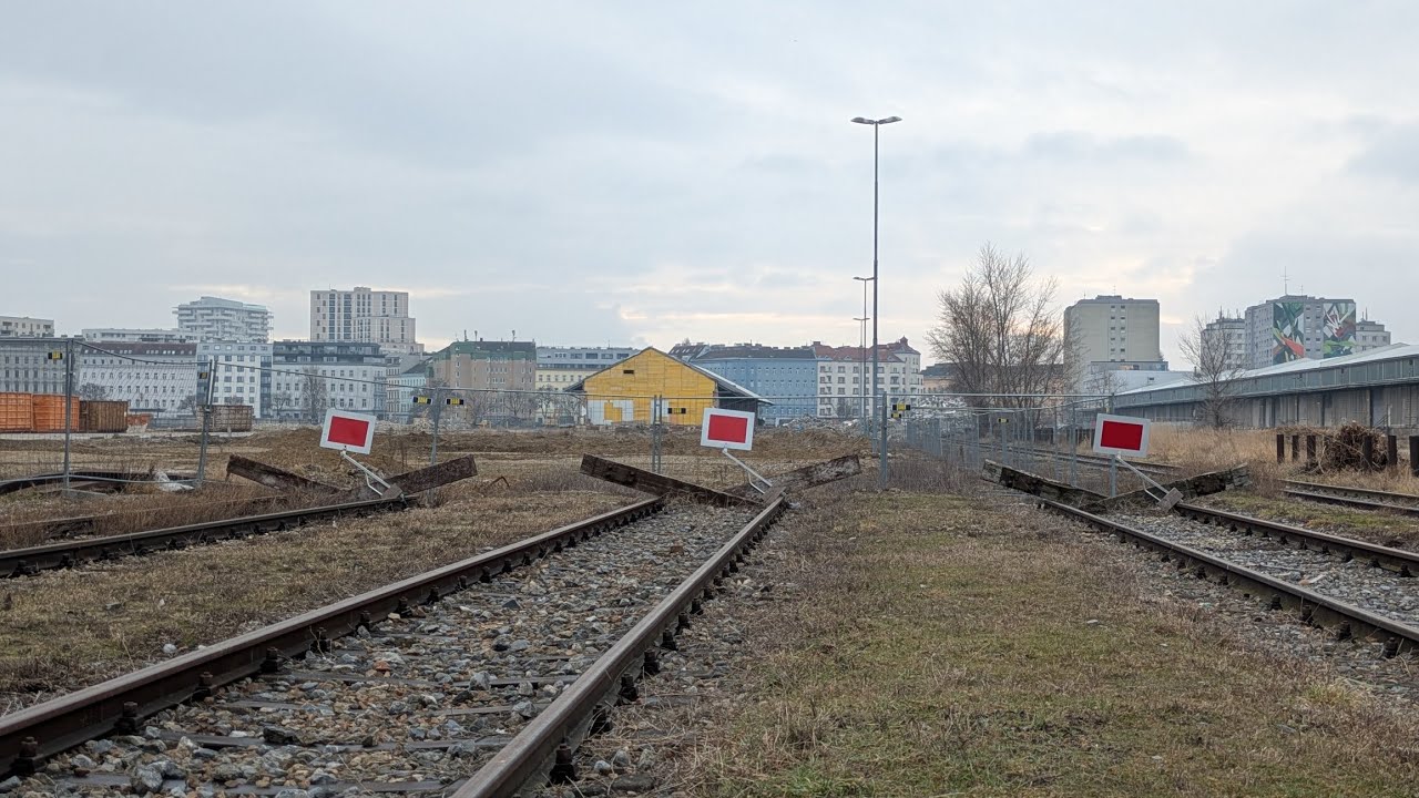 Der Wiener Nordwestbahnhof im Februar 2026
