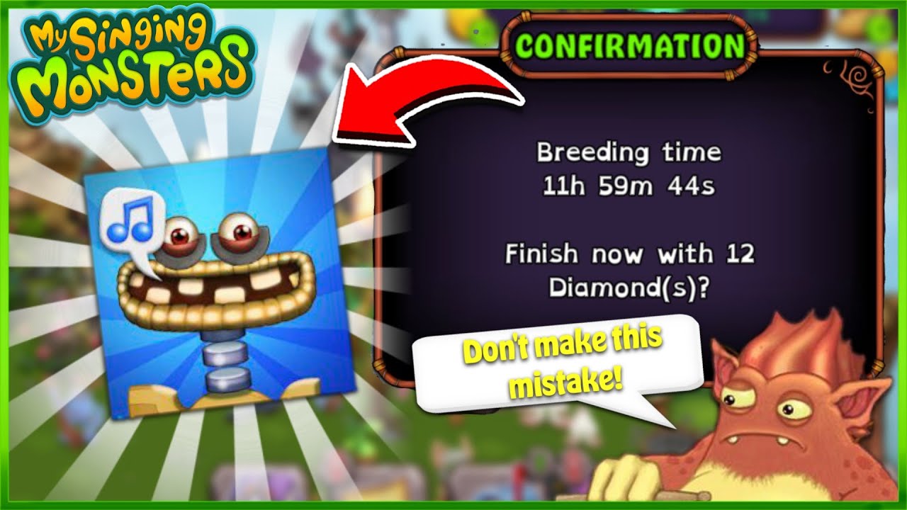 8 ошибок, которые совершает или совершал каждый новичок в My Singing Monsters