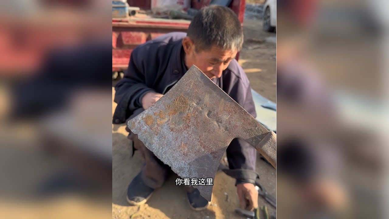 山东老周4元修理剁骨刀