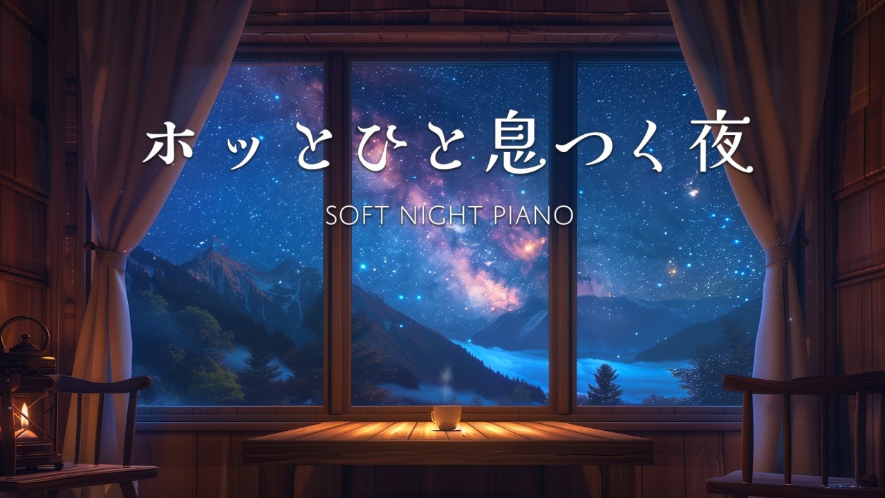 ホッと一息つく夜 | Soft Night Piano