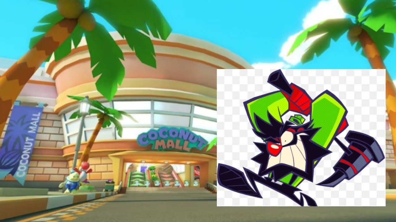 Totally not coconut mall in ANTONBLAST
