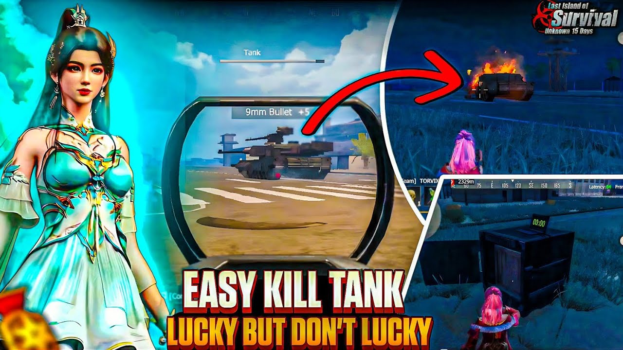 Easy kill tank+point drop lucky but don't always lucky#lastislandofsurvival#viral#trend
