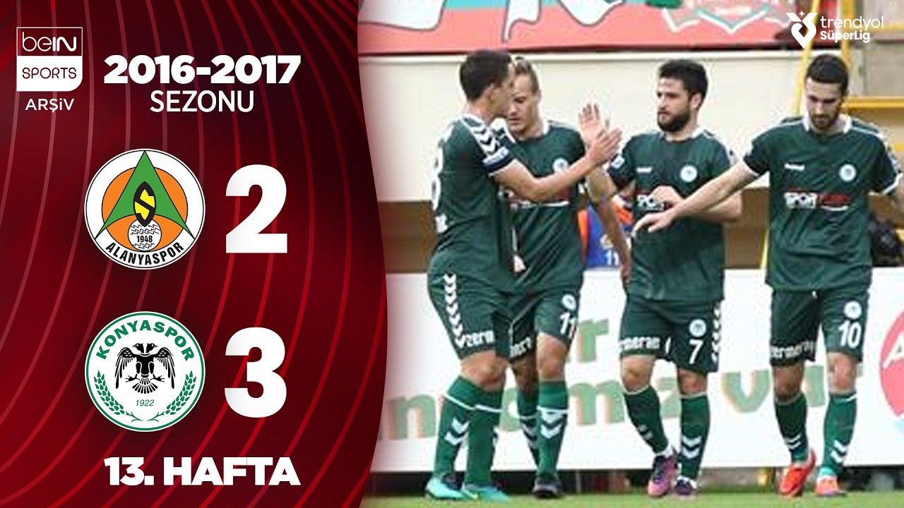 Alanyaspor (2-3) Konyaspor | MAÇ ÖZETİ | 13. Hafta - 2016/2017