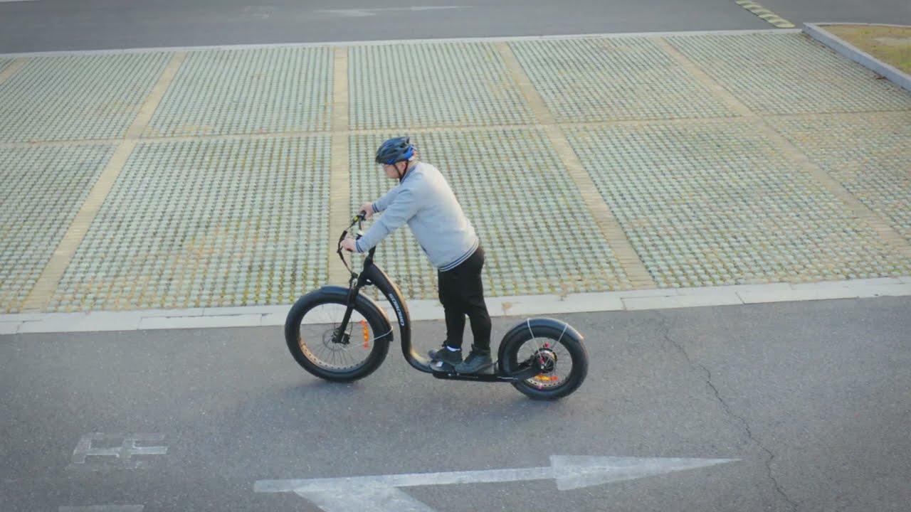 S78 Electric Kick Bike Scooter - Tyranno - with big fat wheel 2022 New Arrival