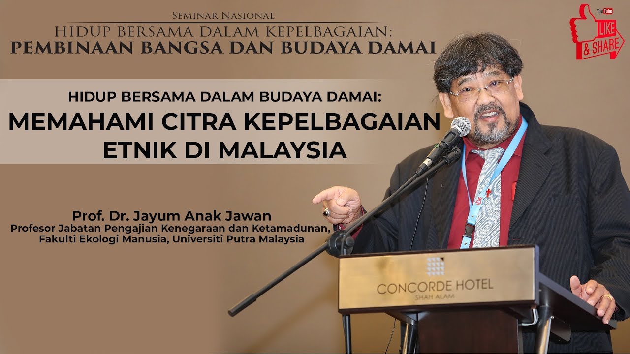 Prof. Dr. Jayum Anak Jawan - HIDUP BERSAMA DALAM BUDAYA DAMAI
