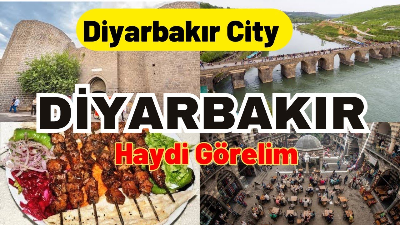 DİYARBAKIR MÜKEMMEL BİR ŞEHİR. DİYARBAKIR CITY, TURKİYE