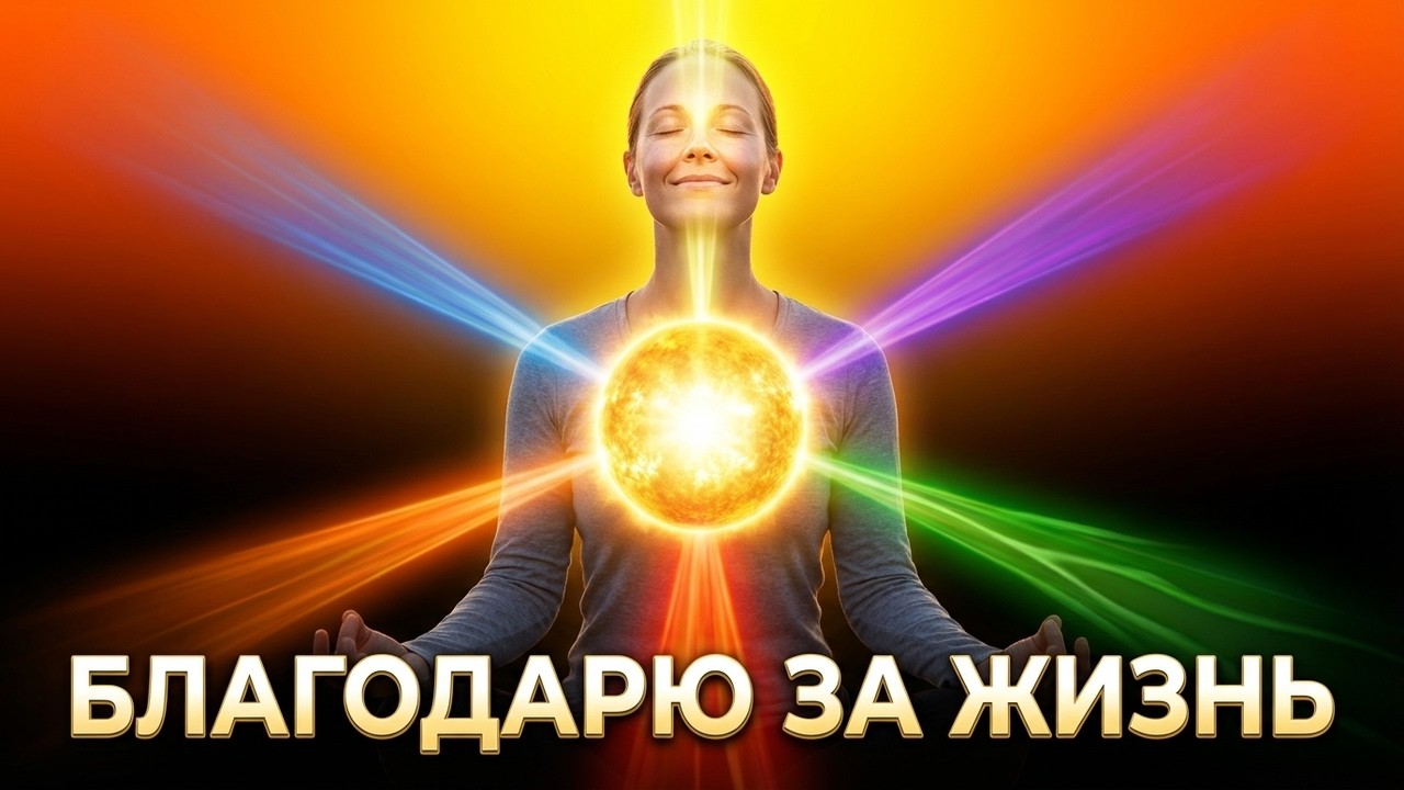 10 минут медитации благодарности за жизнь