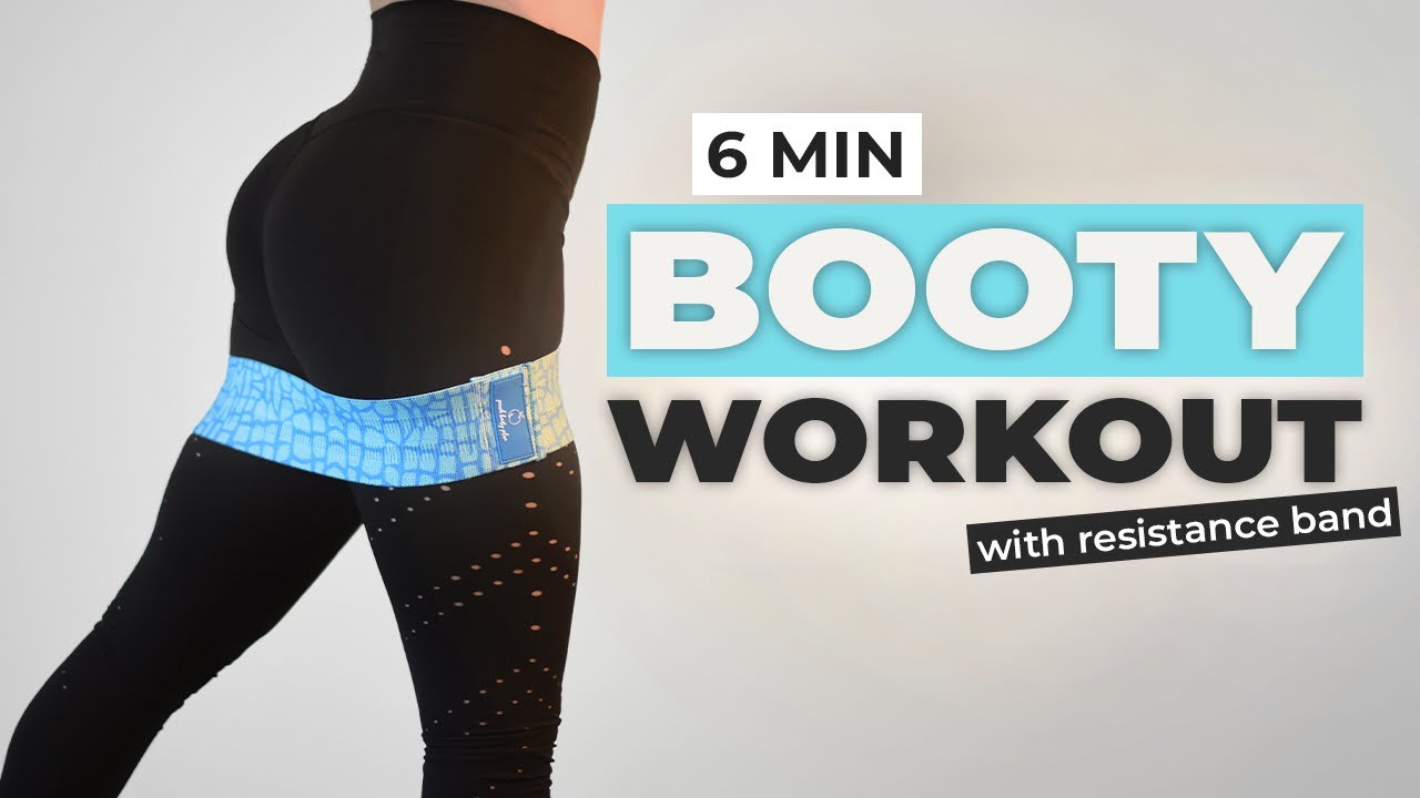 QUARANTINE BUBBLE BUTT WORKOUT - Booty band | Peach Booty Plan