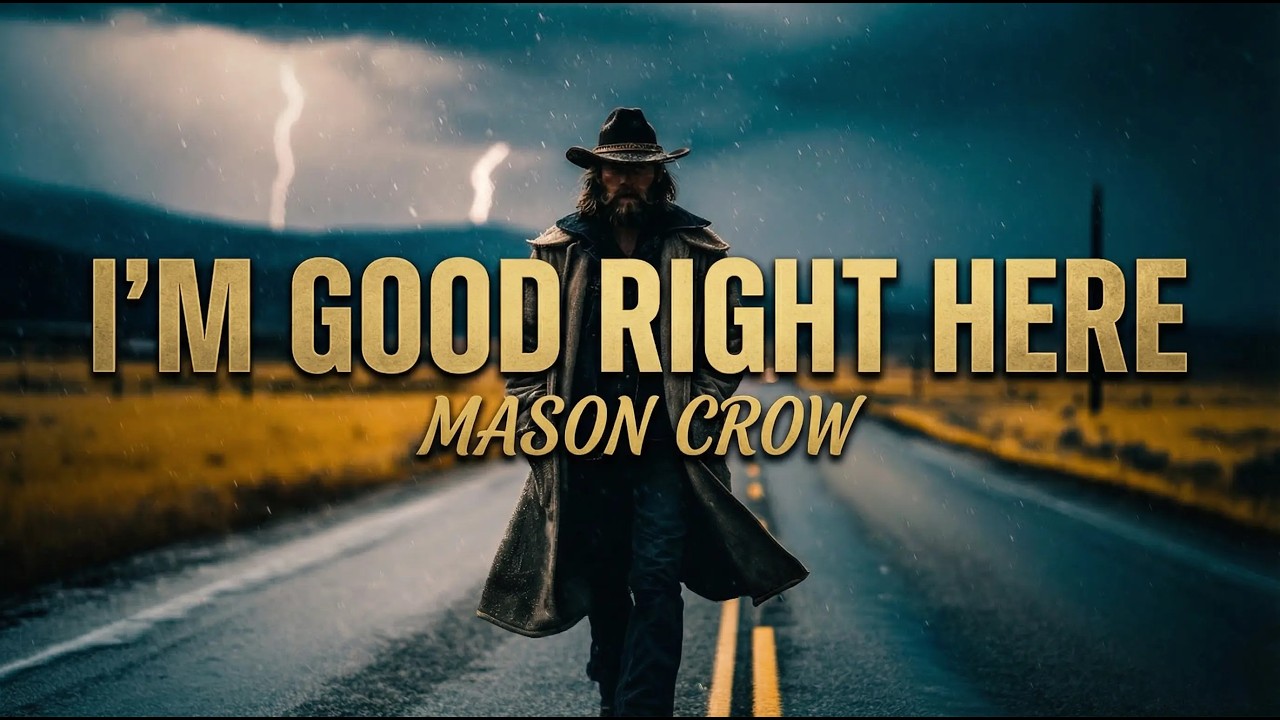 Mason Crow – I’m Good Right Here (Dark Outlaw Country)