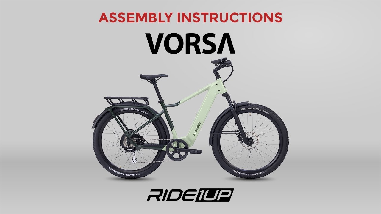 How to Assemble the Ride1Up Vorsa