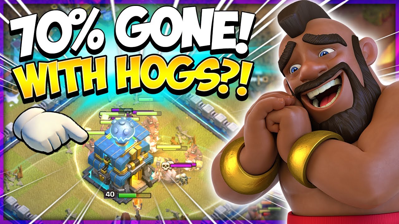 How to Mass Hog for Easy 3 Stars! TH12 Attack Strategy 2021 (Clash of Clans)