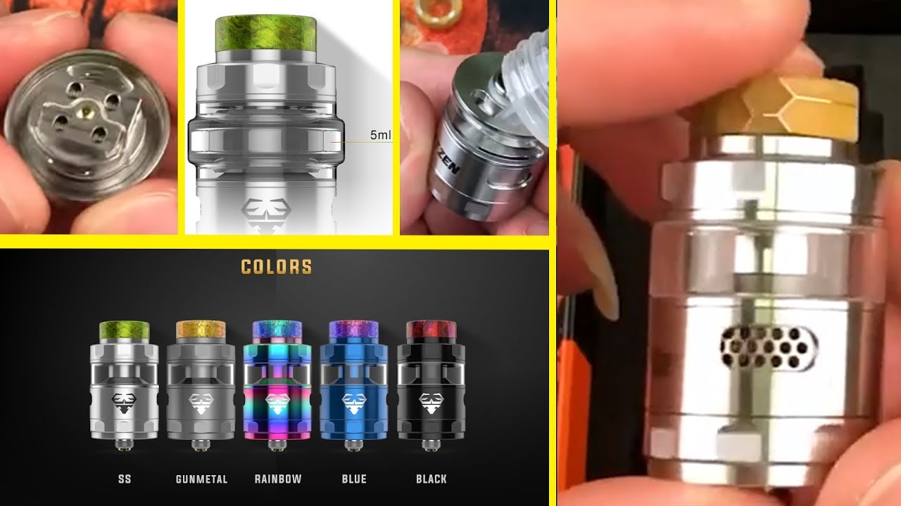 Blitzen 24 RTA by GeekVape | THE ULTIMATE SIDE AIRFLOW | Postless build deck