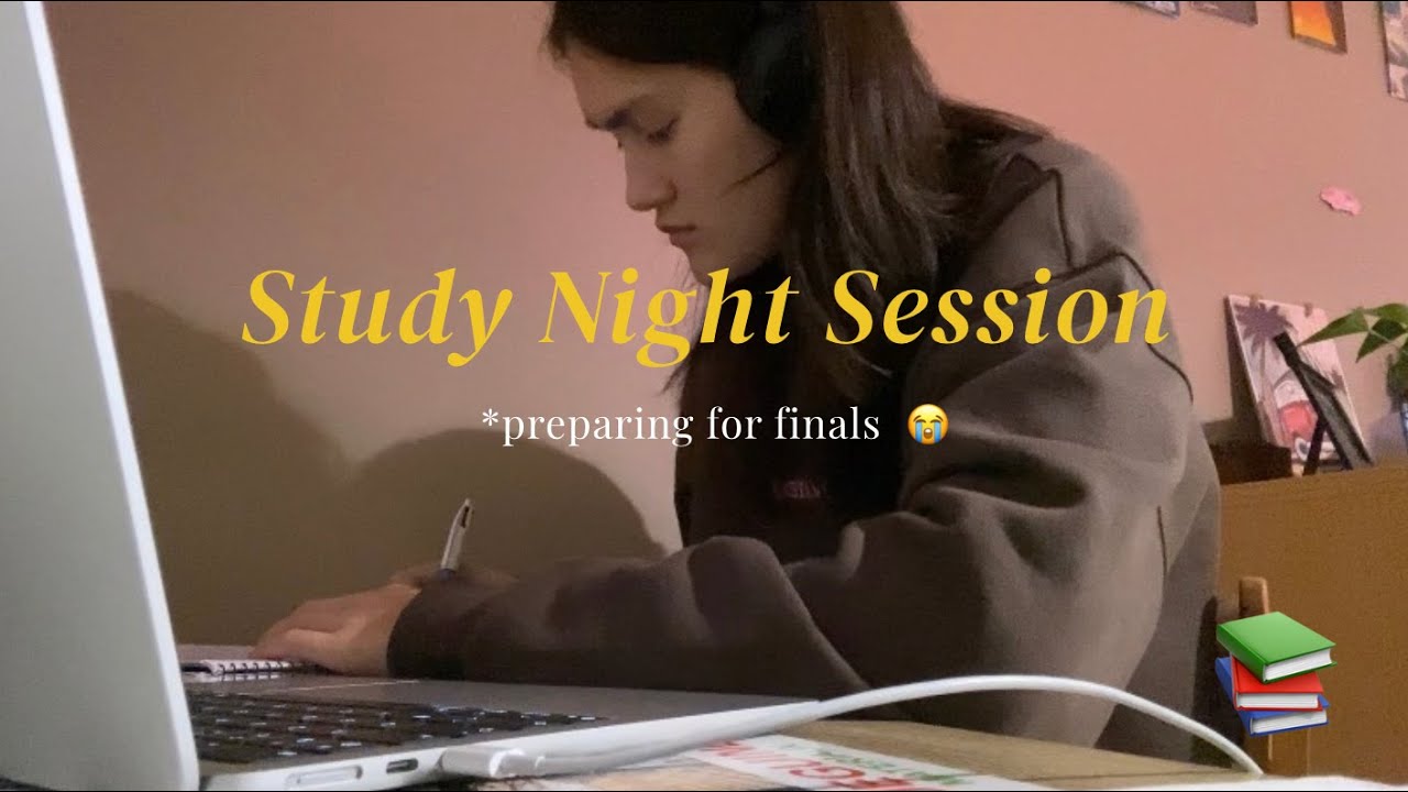 Study Night Session !! (final exams period ahh)
