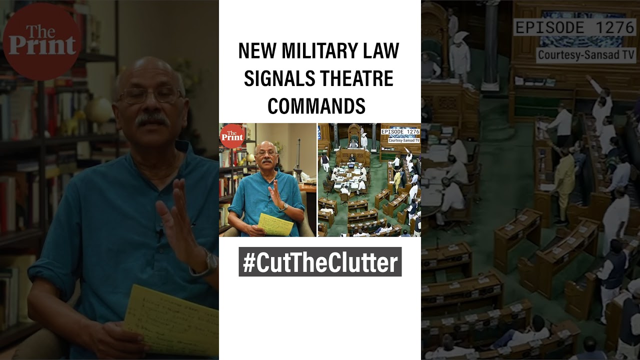 New military law signals theatre commands