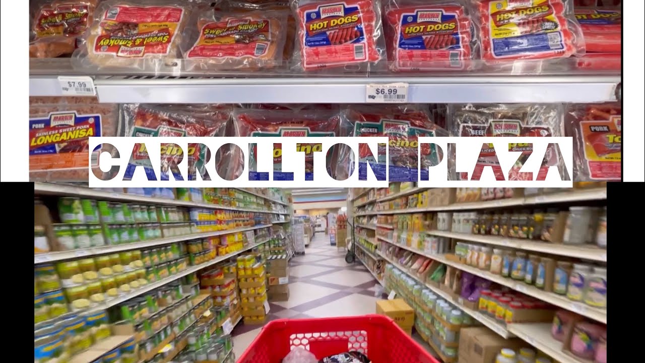 ASIAN GROCERY STORE IN TEXAS | CARROLLTON PLAZA SUPERMARKET | FILIPINO GOODIES | CARROLLTON TEXAS.