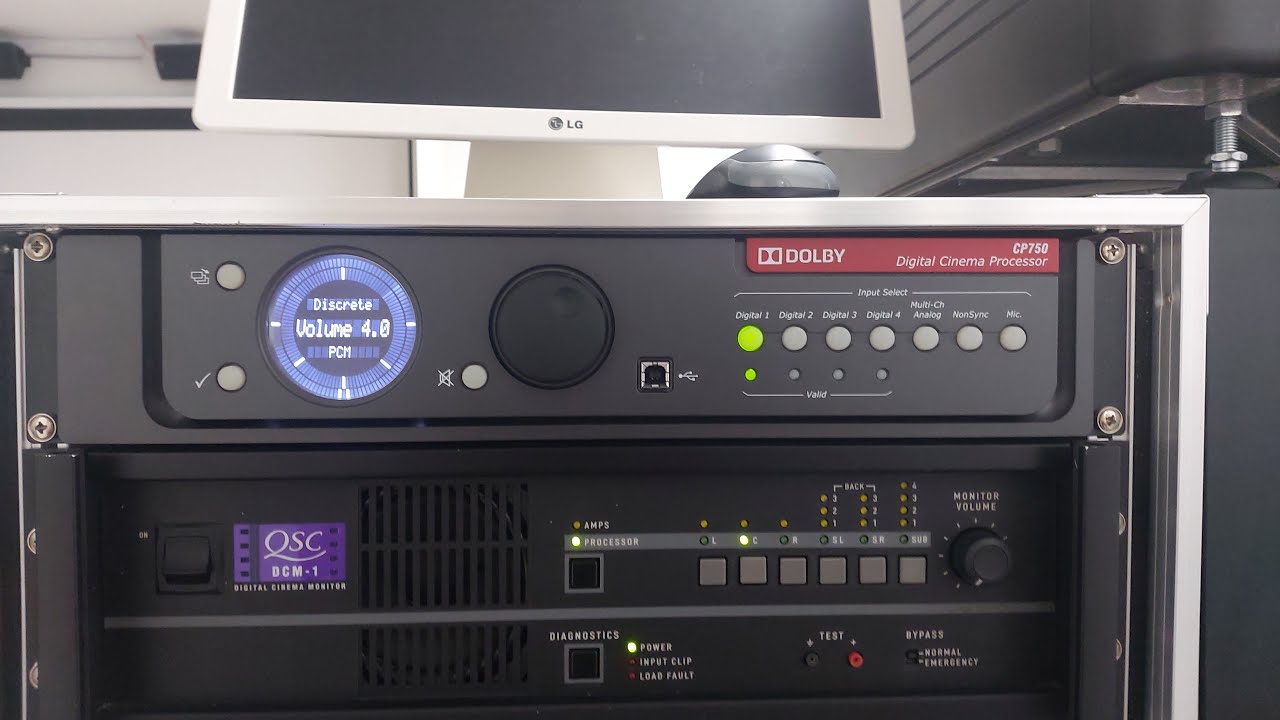 돌비 CP750 조작