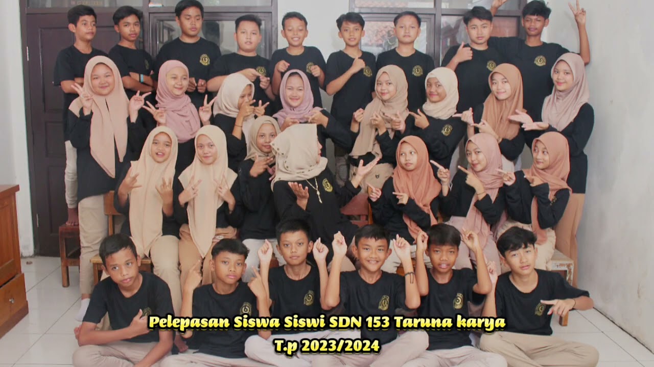 pelepasan siswa sdn 153 taruna karya