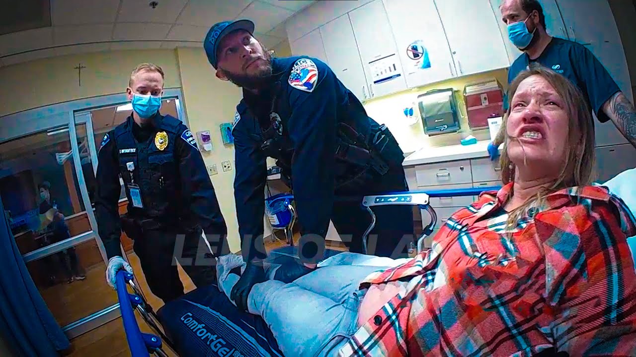 Entitled Drunk Woman Kicks Cop, Then Loses All Dignity