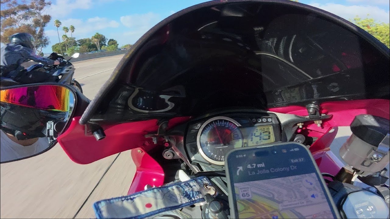 GSX-R600 Beach Runs & Highway Pulls | San Diego MotoVlog
