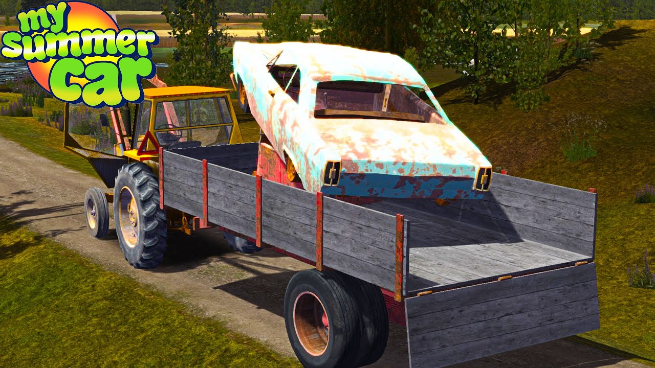CAR WRECKS - FAST FINDING AND DELIVER FOR BIG MONEY - My Summer Car