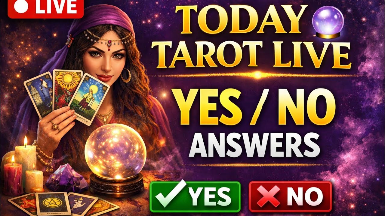 🔴 Live tarot today yes/no answers in Hindi 🔮